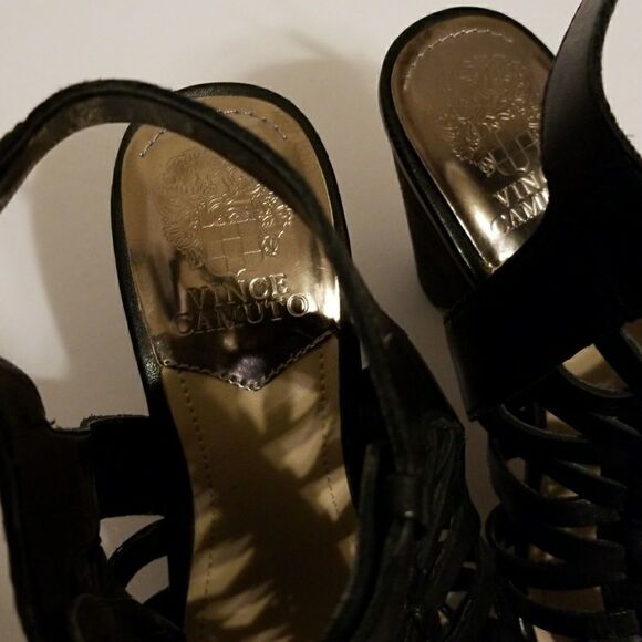 Vince Camuto Strappy Bootie heels size 6 - Picture 6 of 7